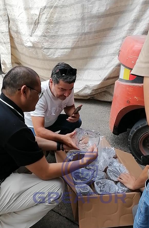 Colombia OEM Blender Glass Jar Project Successfully Shipped