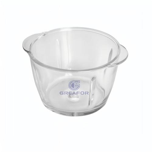 HJ-01 Meat Grinder Glass Bowl | OEM Replacement Food Chopper Glass Bowl Manufacturer