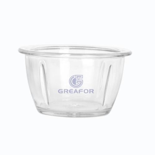 HJ-03 Meat Chopper Glass Bowl | OEM Replacement Glass Bowl Manufacturer