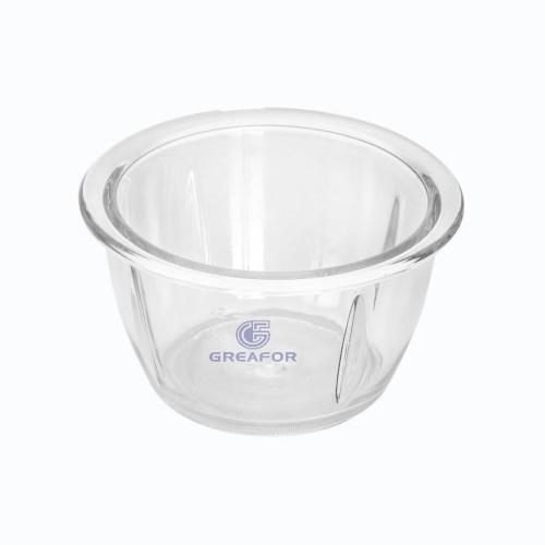 HJ-03 Meat Chopper Glass Bowl | OEM Replacement Glass Bowl Manufacturer