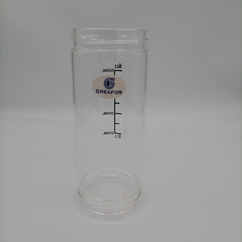 OEM Double Wall Borosilicate Glass Water Bottle 