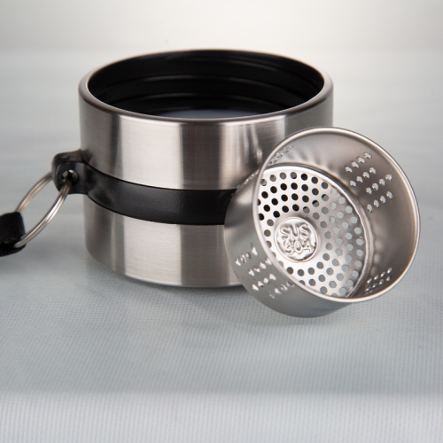 Separated Tea Infuser Bottle High Borosilicate Double Wall Tea Bottle