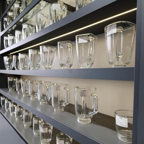 Home kitchen appliance replacement soda-lime striped national 176 Spare Parts blender glass mixer jar A11-3