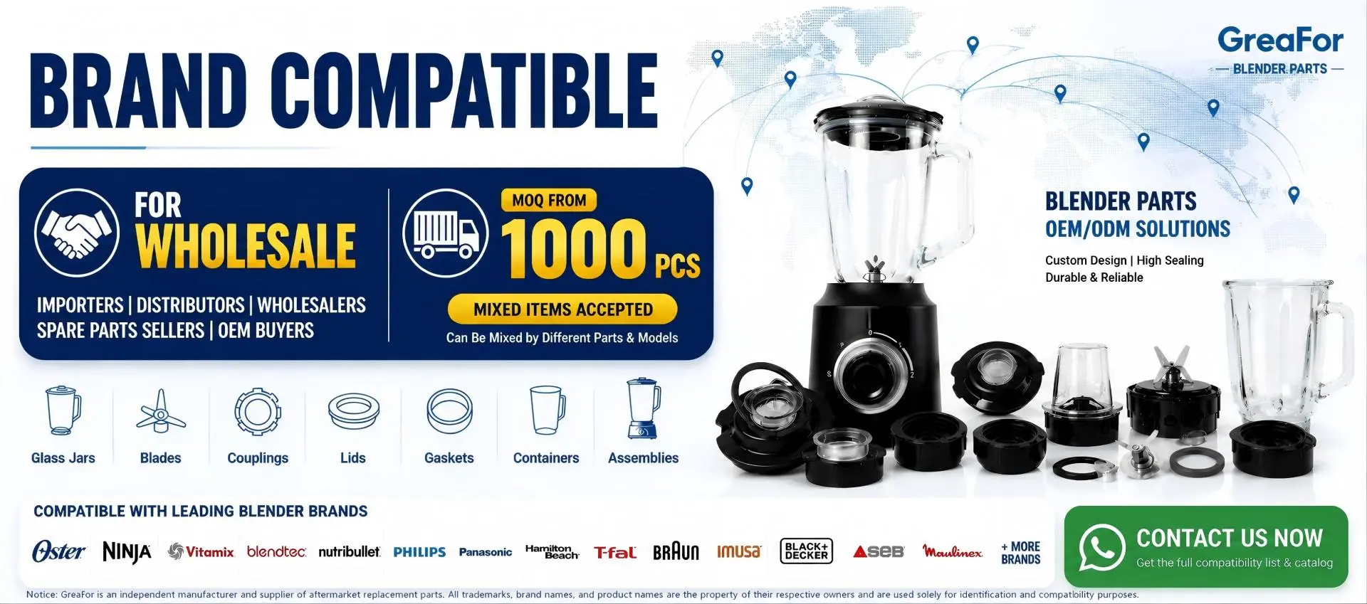compatiple parts